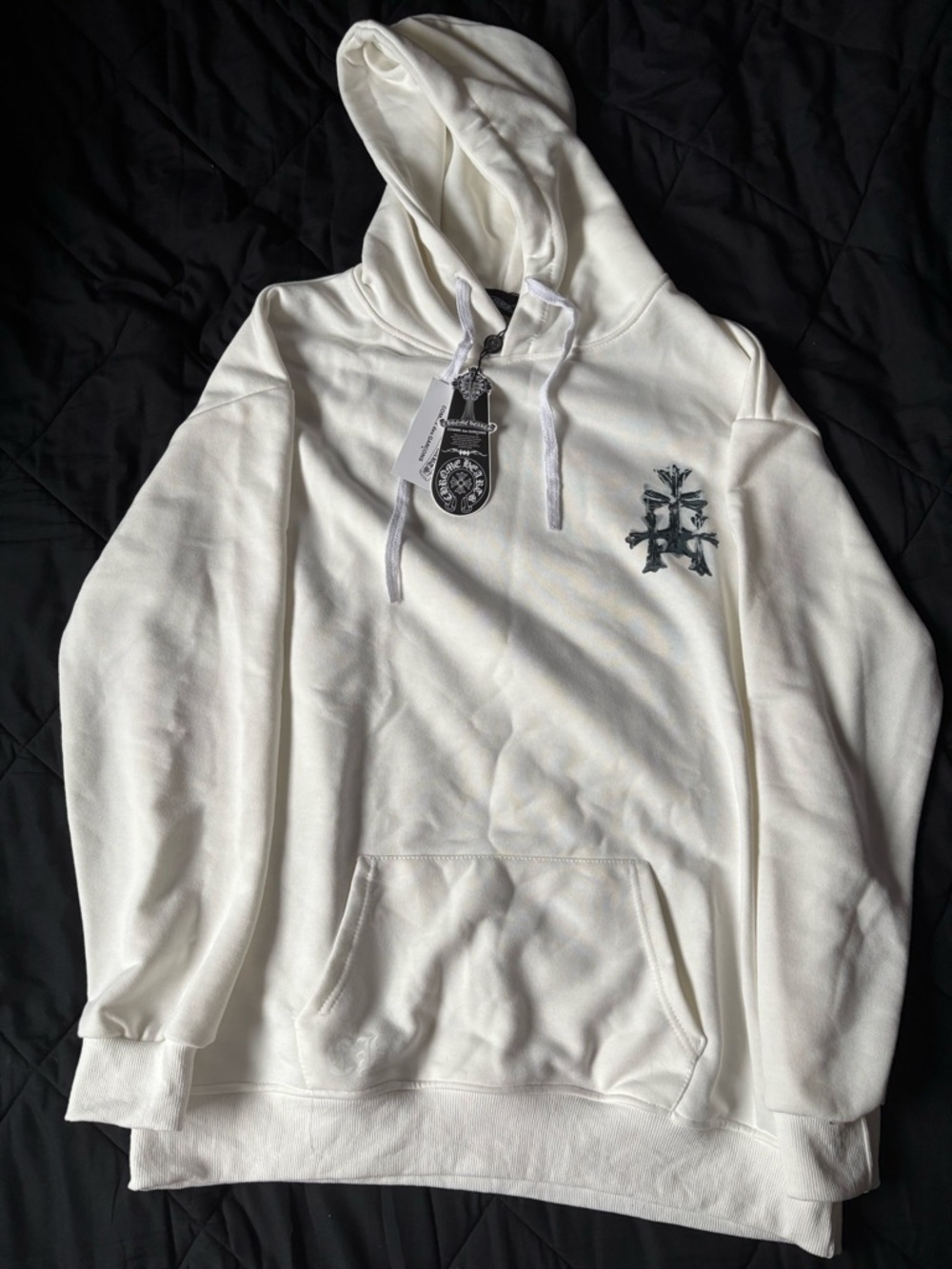Chrome Hearts White Hoodie